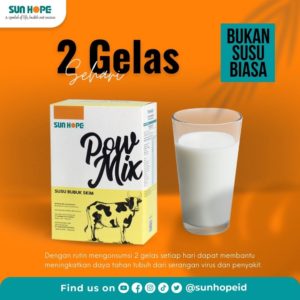 Susu Power Mix Untuk DBD