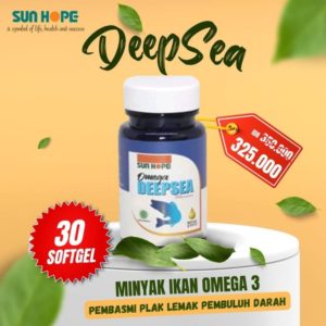 Deep Sea Omega Sunhope untuk Batu Empedu